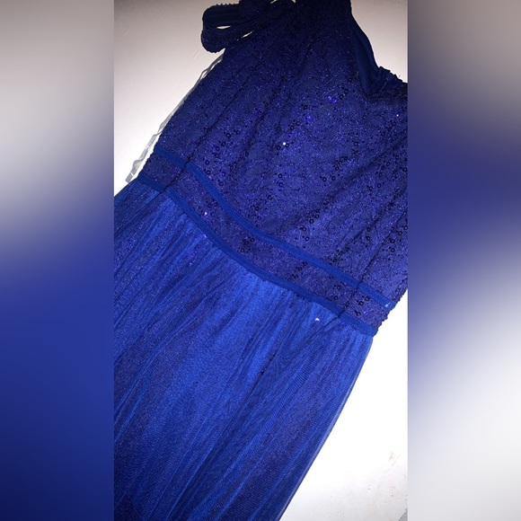 Royal Blue Dress For Women in Size Large - Picture 5 of 8